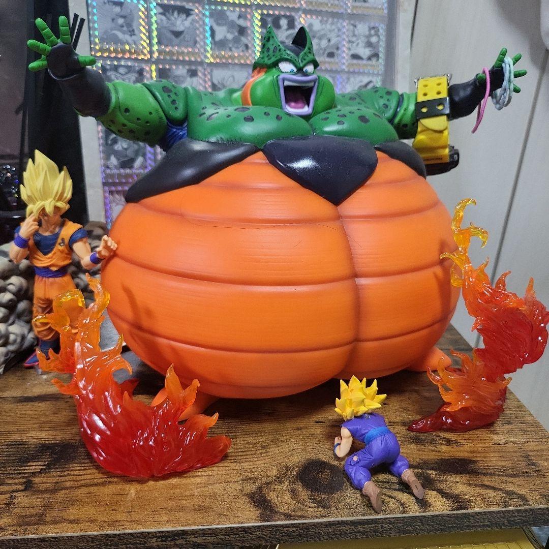 ドラゴンボール　アライズセル　ご飯、悟空、炎エフェクト付き ドラゴンボールアライズ セル爆発Ver. | ドラゴンボールZ フィギュア