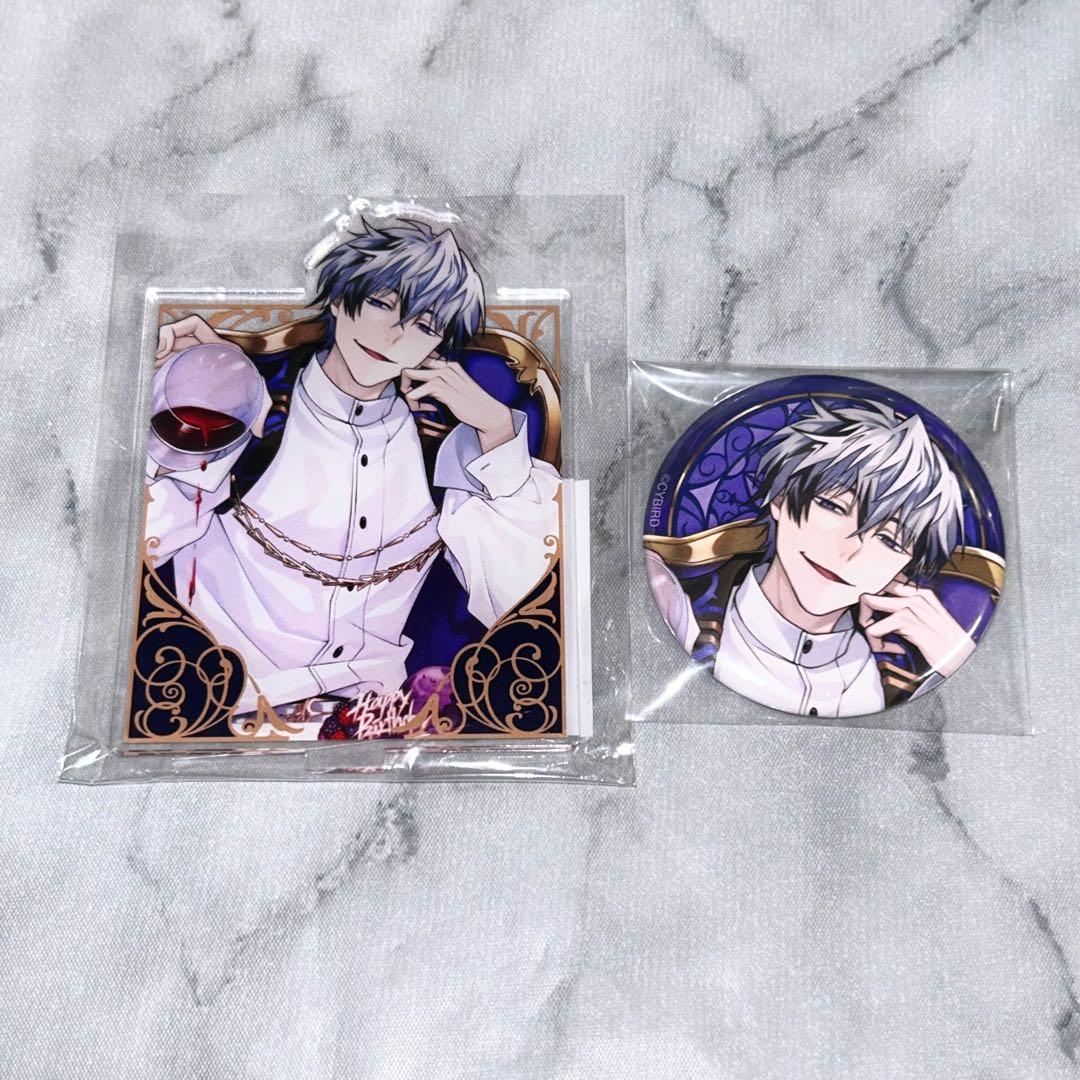 イケメンヴィラン ジュード・ジャザ アクスタ 缶バッジ - メルカリ