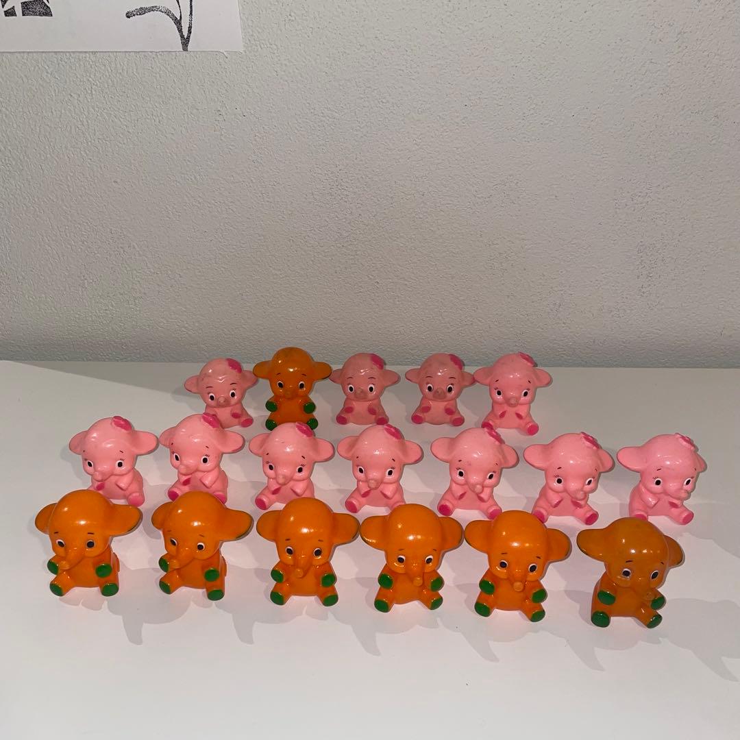 サトちゃん サトコちゃん 18体 薬局フィギュア 指人形 まとめ売り