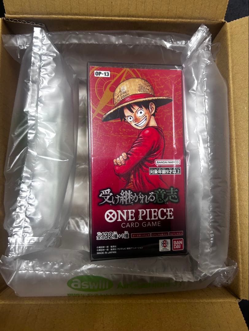☆ワンピースカード★　OP-13 受け継がれる意志　１BOX