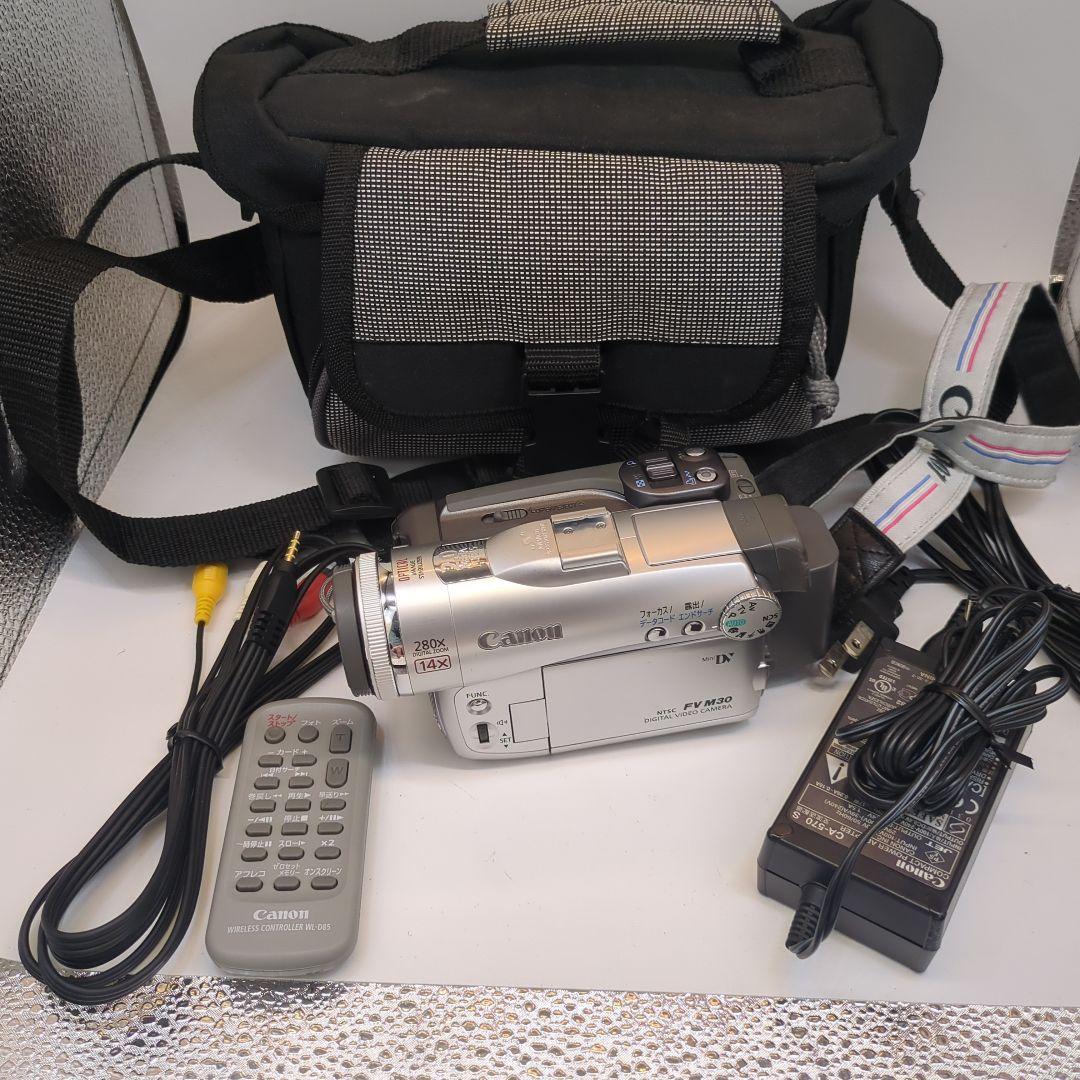 希少　美品　動作品　キャノンビデオカメラ　DM-FV M30 　Mini DV