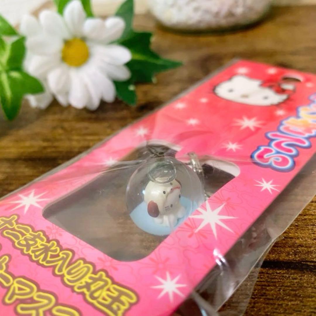 希少】ハローキティ 根付 十二支 戌 水入り丸玉 ファスナーマスコット レア