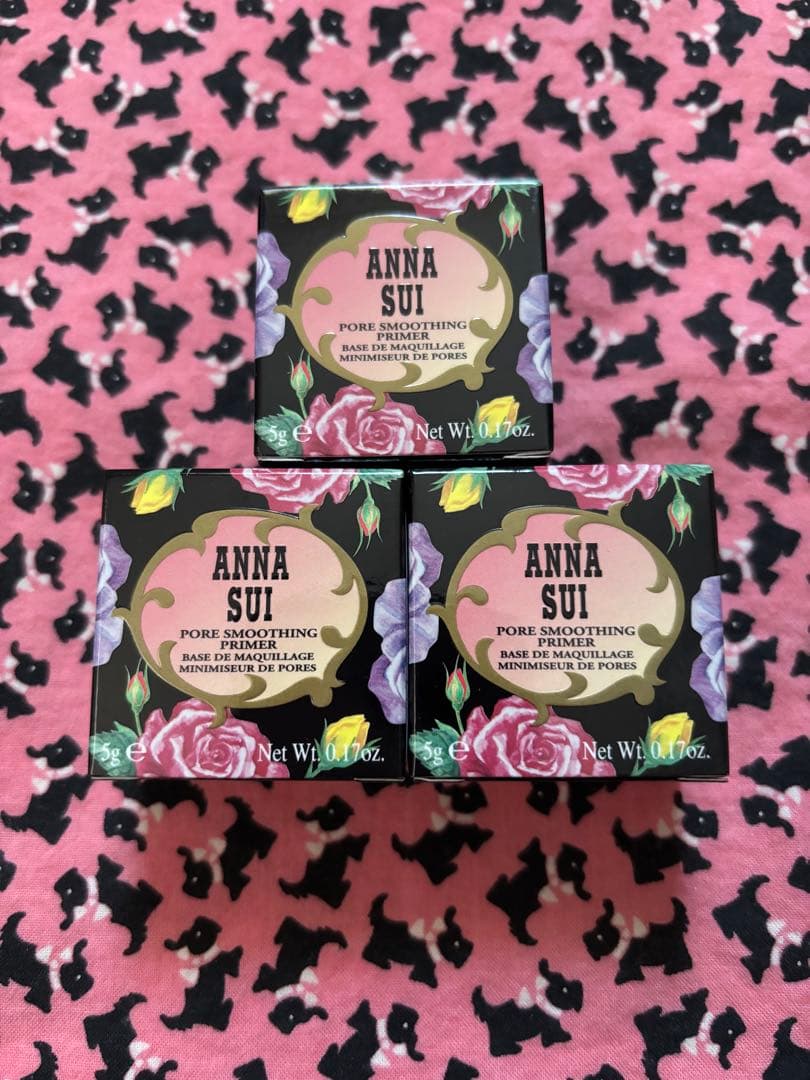 3個　新品　アナスイ　ポアスムージングプライマー