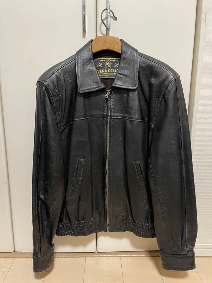 VERA PELLE イタリア製レザージャケット