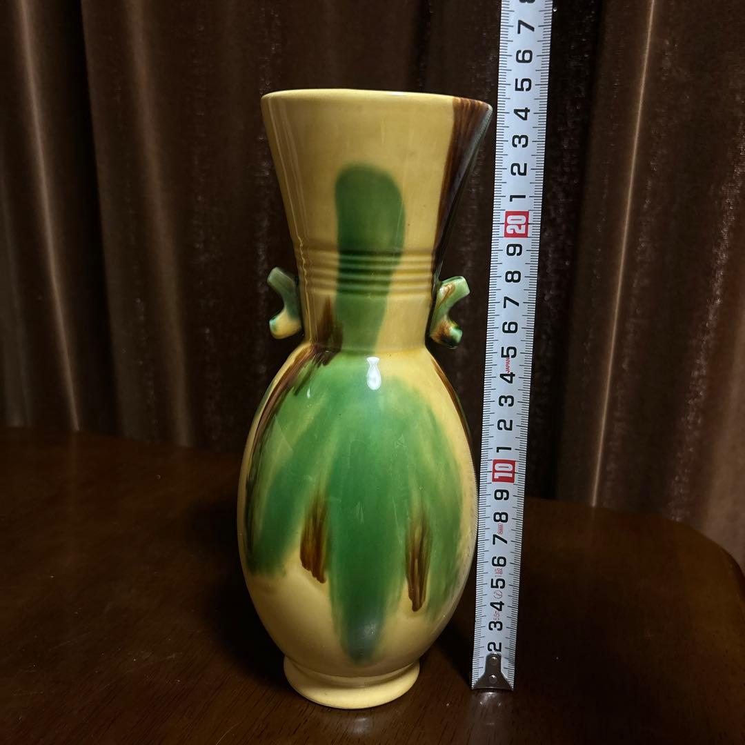 瑞楽造 陶器 花瓶 約25cm 木箱付き - メルカリ