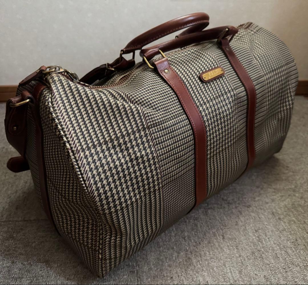 ゆ*う様 POLO ラルフローレン　チェック柄ボストンバッグ 楽天市場】 POLO RALPH LAUREN（ポロラルフローレン） チェック柄 ミニ