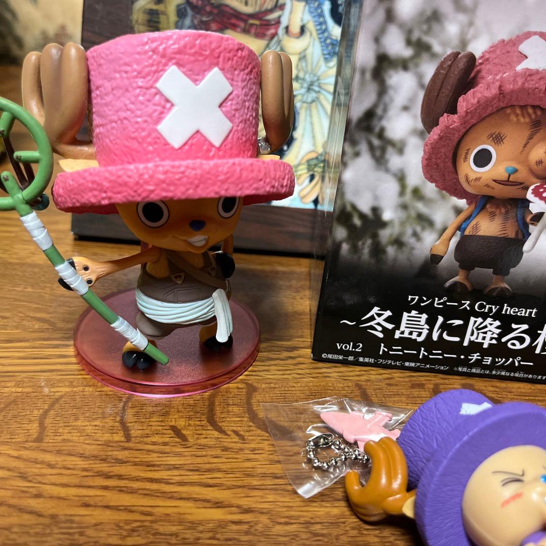 激レアです。ワンピース トニートニーチョッパーフィギュアセット