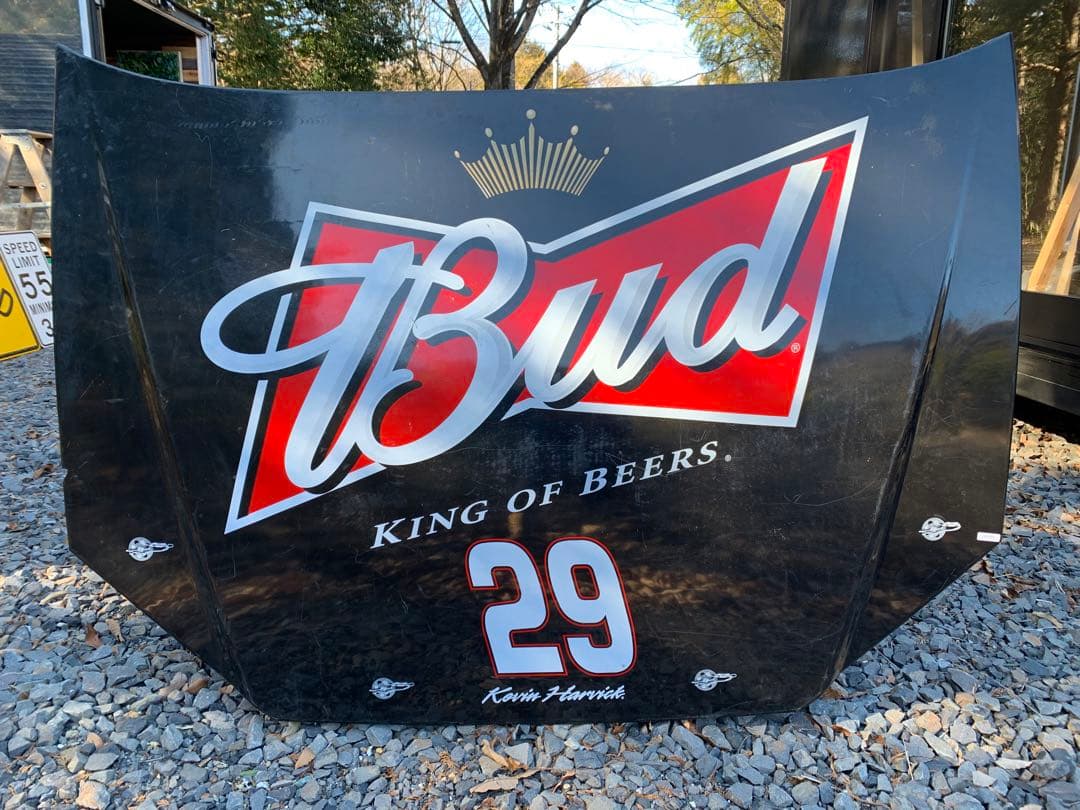 ナスカー NASCAR Budweiser #29 ボンネットディスプレイ
