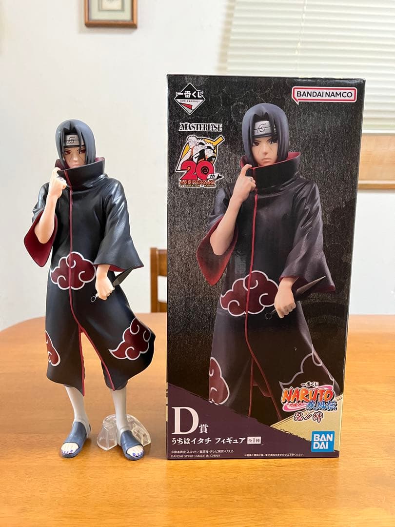 一番くじ　忍ノ絆　D賞　うちはイタチ フィギュア 約25cm