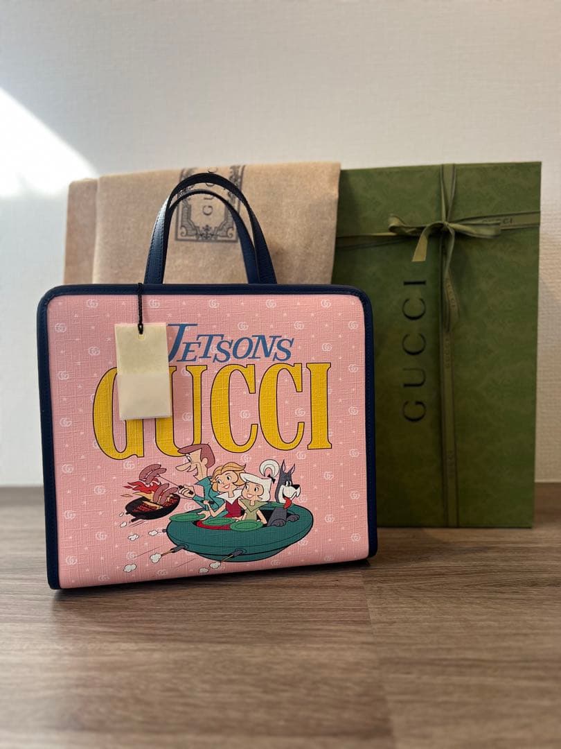 GUCCI Jetsons コラボ ハンド　バッグ　チルドレン　グッチ　キッズ