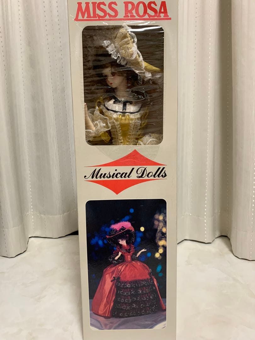 アンティーク オルゴール miss ROSA 人形 ドール 昭和レトロ - メルカリ