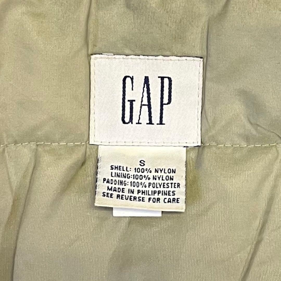 OLD GAP 旧タグ 裏地キルティング ナイロン ドリズラージャケット