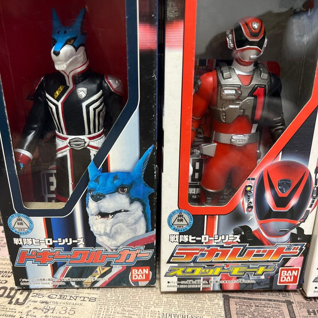 値下げ 特捜戦隊 デカレンジャー フィギュア 4体セット - メルカリ