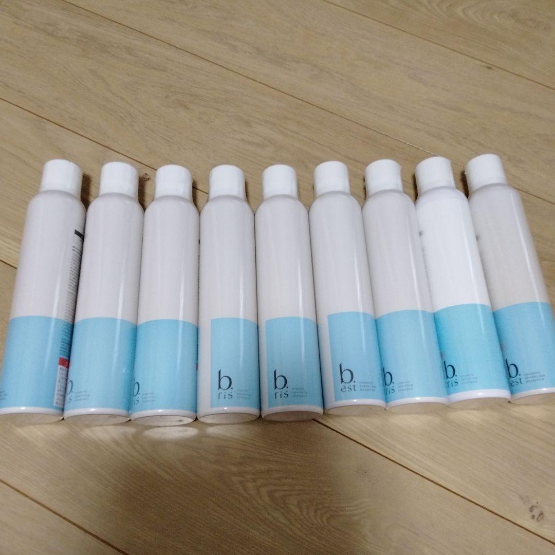 ビーリス 炭酸シャンプー オーガニックスパークリングシャンプー 9本 新品