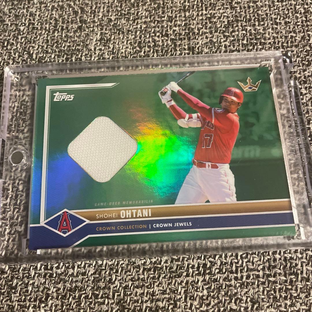 【希少】75枚限定 大谷翔平Topps XCrown ジャージカード