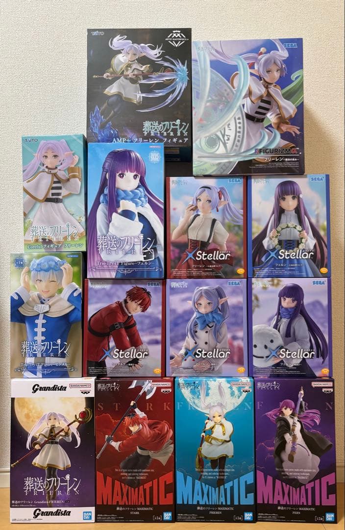 最新 葬送のフリーレン フェルン シュタルク フリーレン フィギュア 9点セット