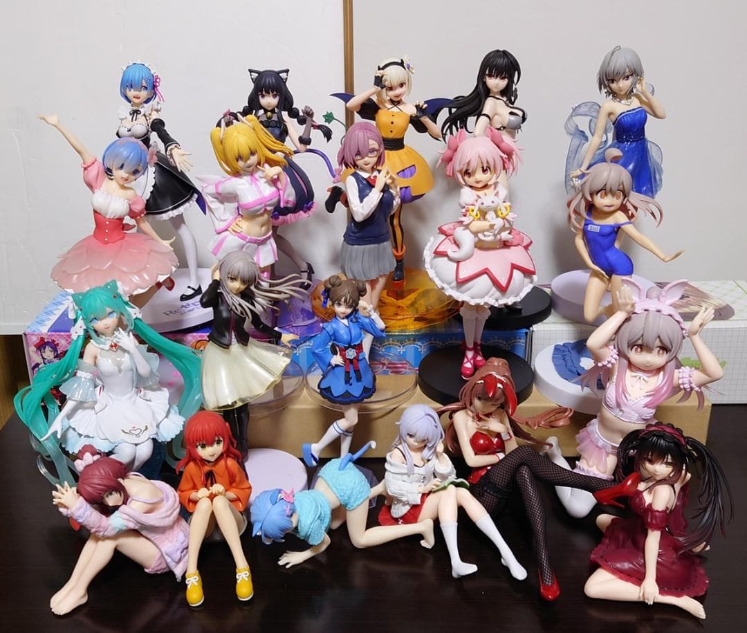 美少女フィギュア 20体 プライズフィギュア まとめ売り 箱無し - メルカリ