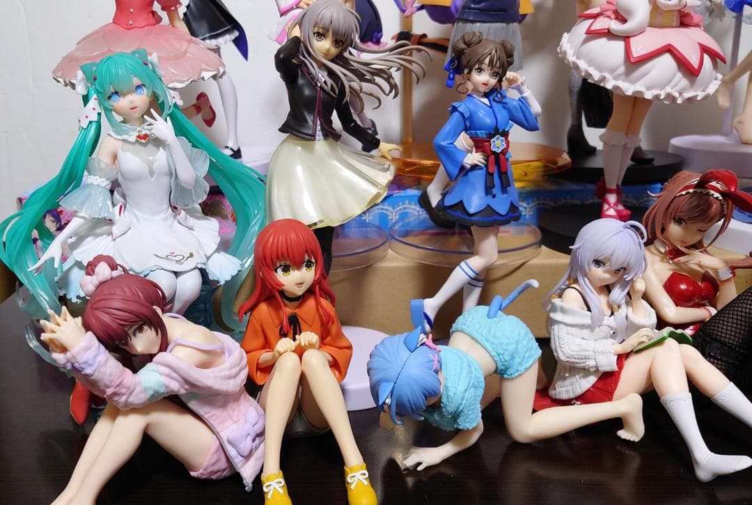 美少女フィギュア 20体 プライズフィギュア まとめ売り 箱無し - メルカリ