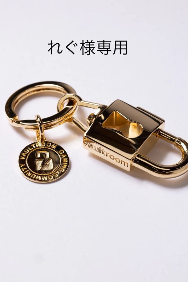 小物 PADLOCK KEY HANGER / GOLD