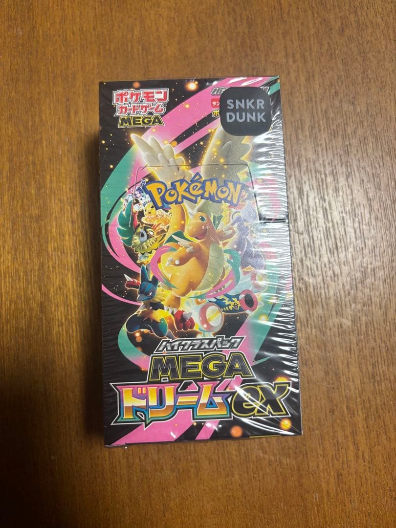 ポケモンカードゲーム MEGA ドリームex 未開封 シュリンク付き