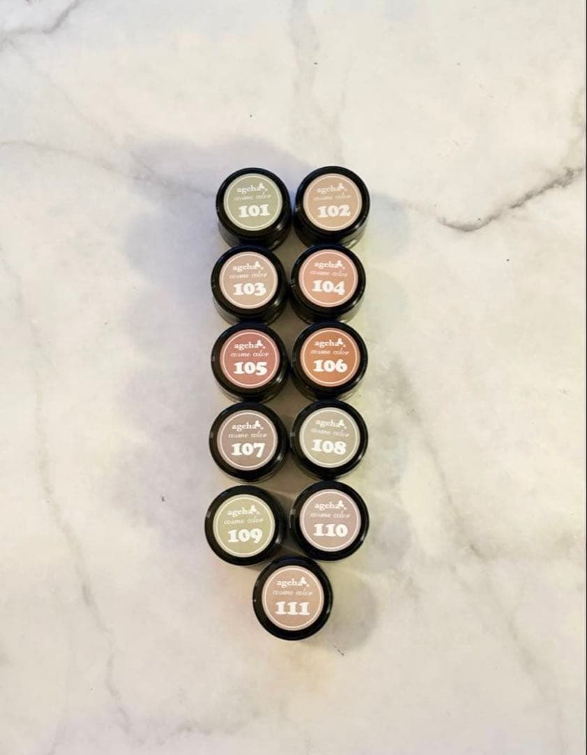 ageha アゲハ コスメカラー 11色セット ageha | オプティカラー 1-11 2.7g チェリーピンクG・MIX | ライフ