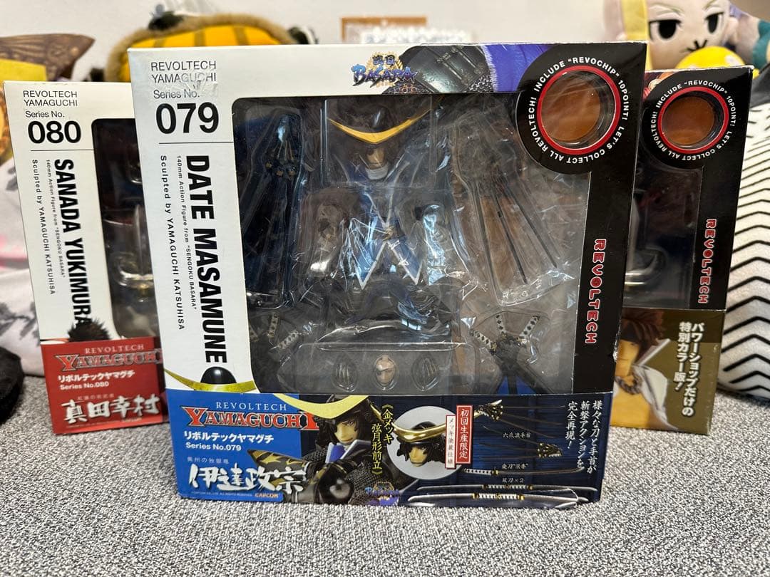 おマツ リボルテックヤマグチ　戦国バサラ　真田幸村　伊達政宗 Amazon.co.jp: リボルテックヤマグチ No.080 戦国BASARA 真田幸村 : ホビー