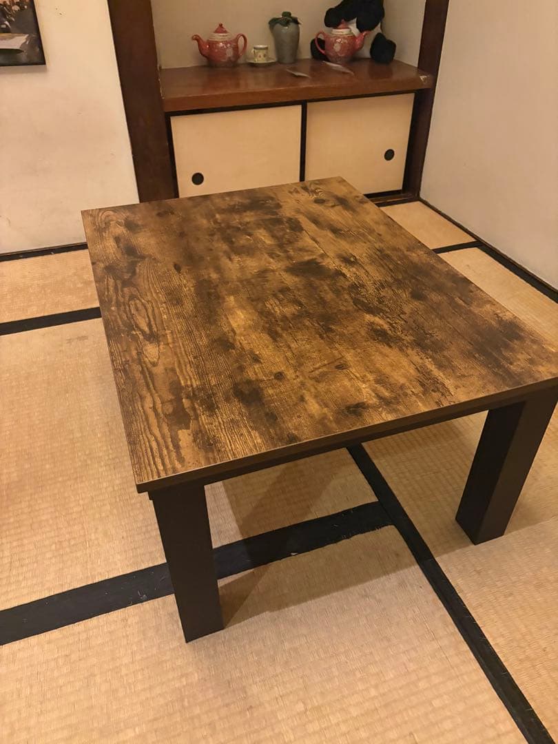 木目調デザインのリビングこたつ(LS22 8060 VBR) 木目調デザインのリビングこたつ(LS22 8060 VBR) | ニトリネット【公式