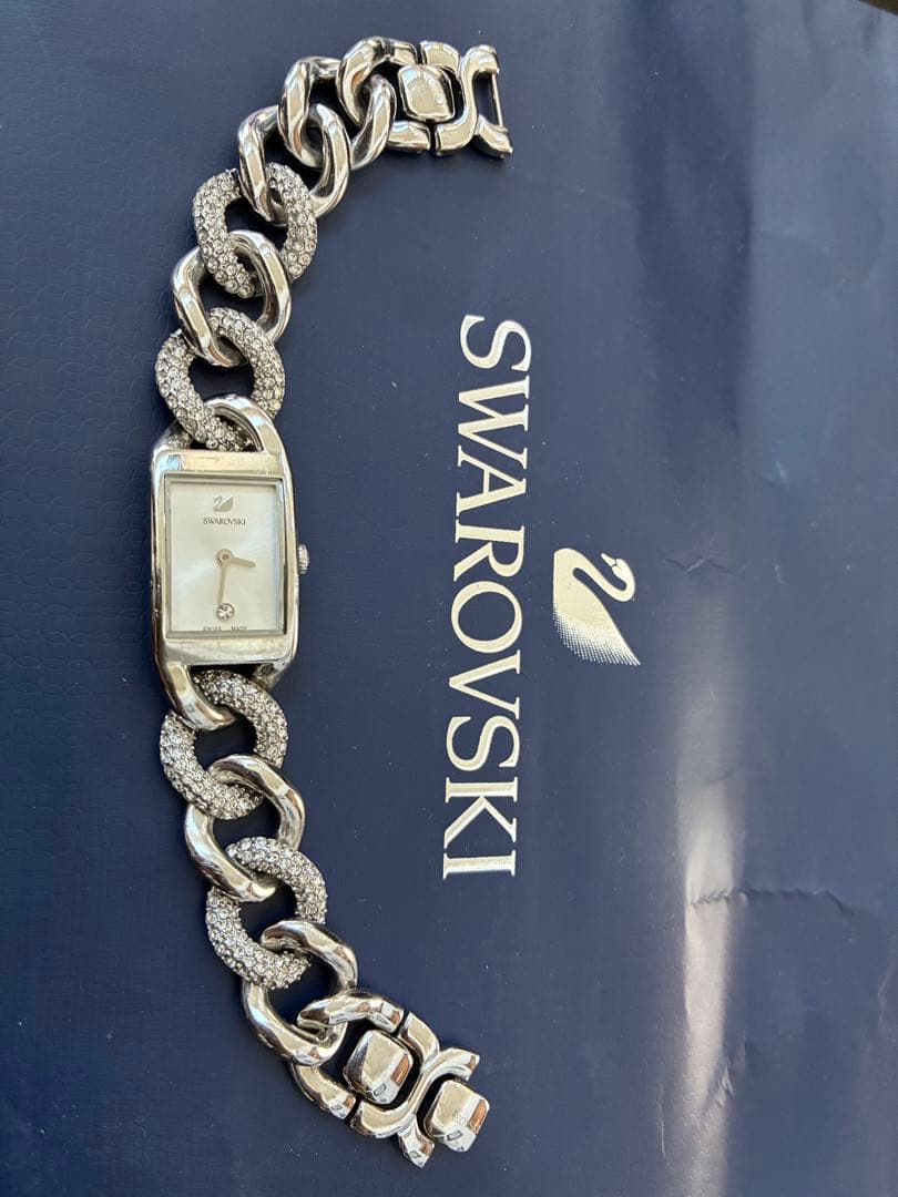 SWAROVSKI ★スワロフスキー★ブレスレット腕時計★カクテルウォッチ★