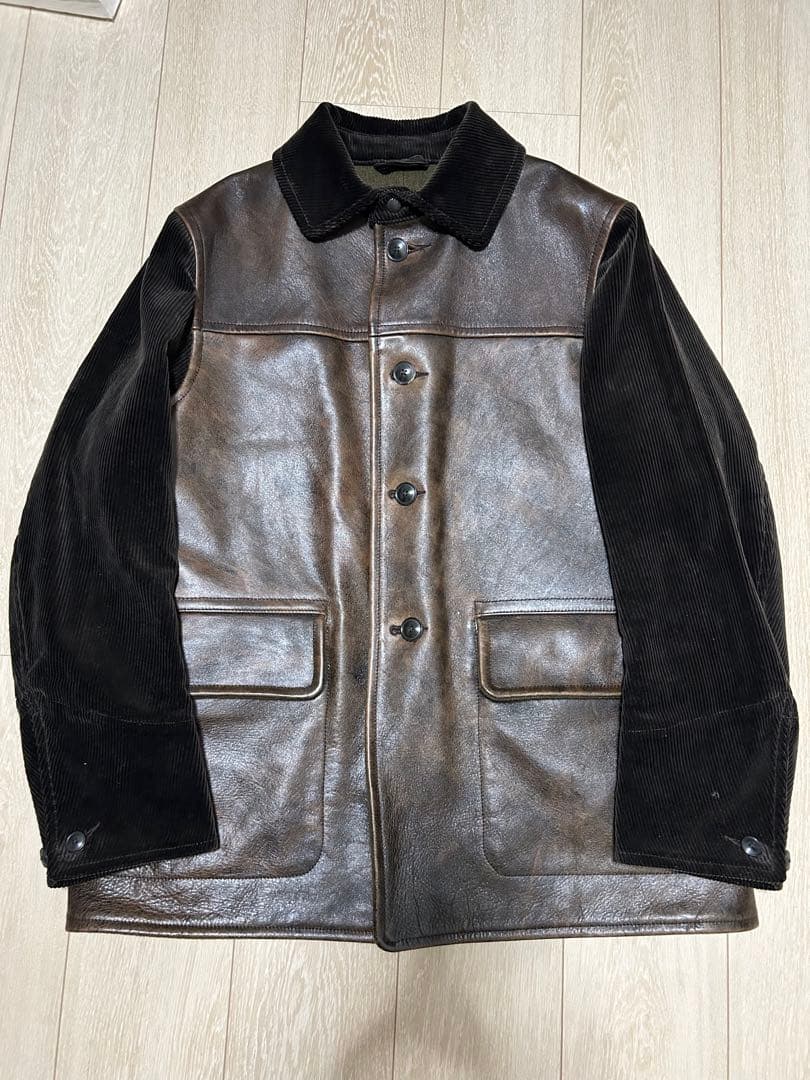 Nigel Cabournホースハイド カナディアン ワーク レザージャケット