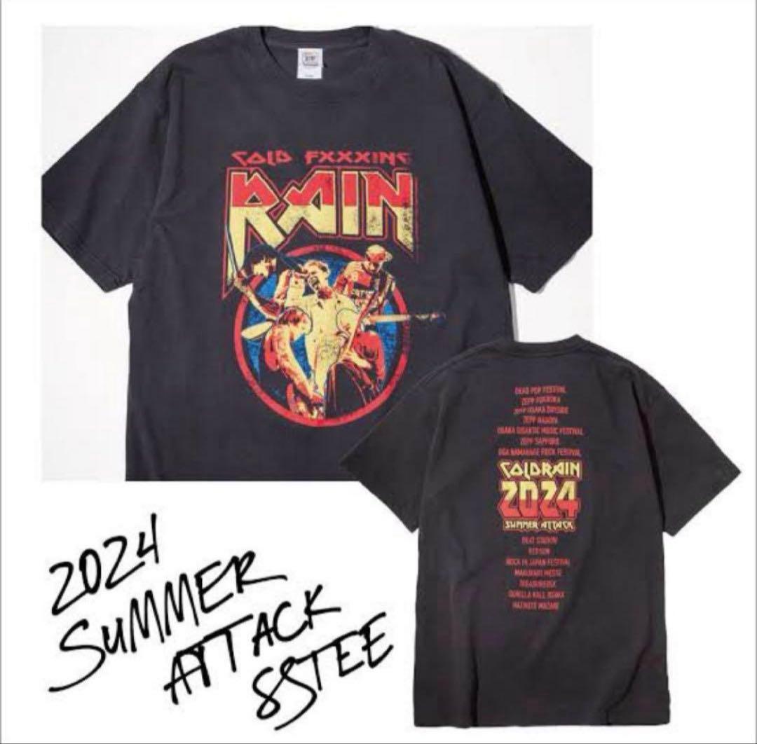 新品!!coldrain 2024 SUMMER ATTACK Tシャツ XL COLDRAIN Tシャツ XLLサイズ - メルカリ