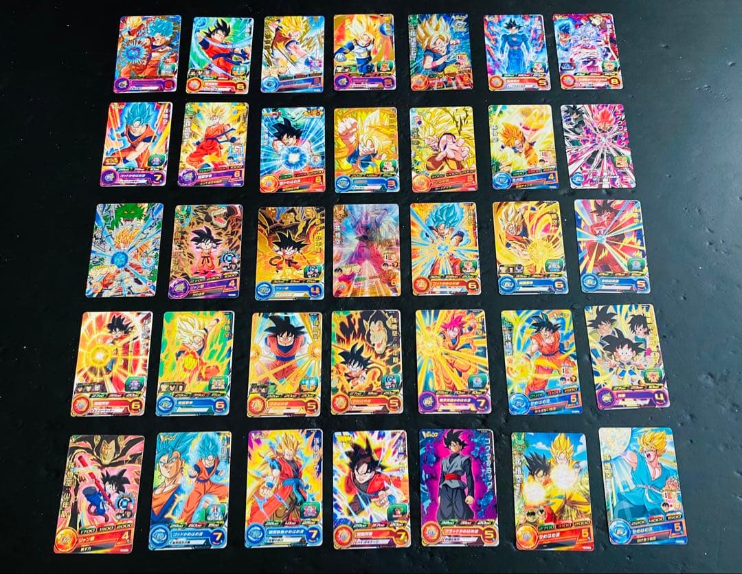 ドラゴンボールヒーローズカード35枚set 孫悟空 スーパードラゴンボールヒーローズ BM3-SEC2 UR 孫悟空 （未開封