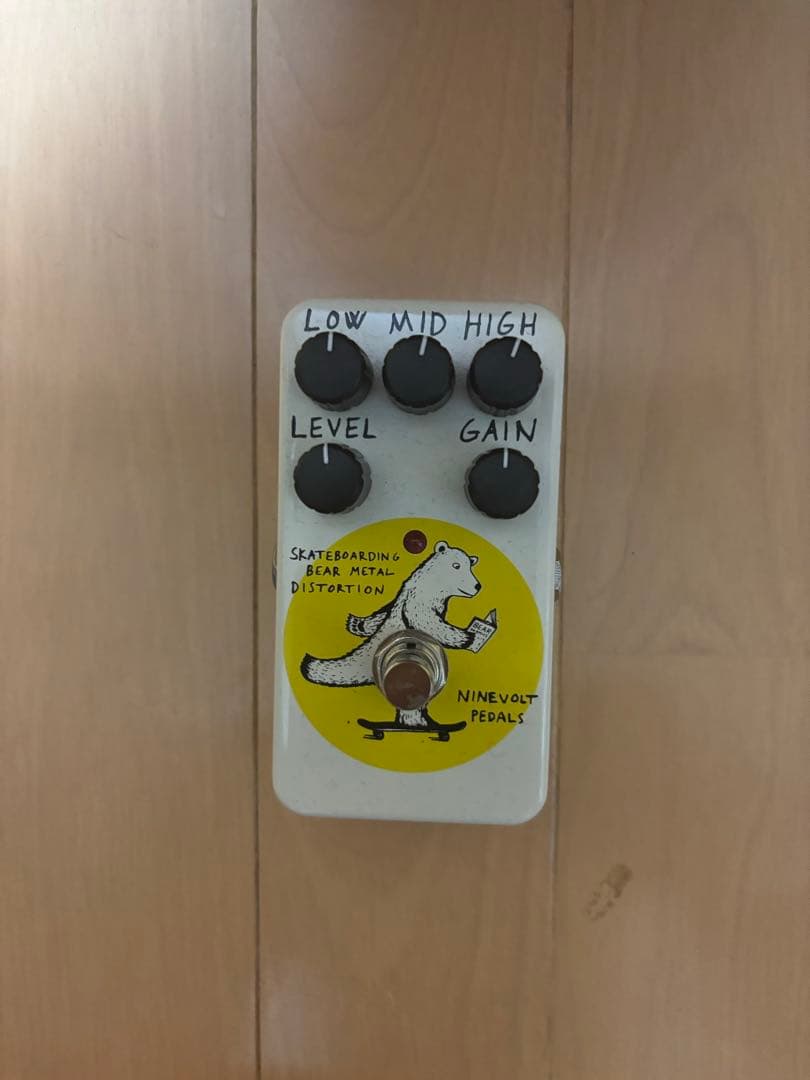 ギター NINEBOLT PEDALS BEAR L DISTORTION Ninevolt Pedals SKATEBOARDING BEAR METAL DIST 送料無料 | Sound House