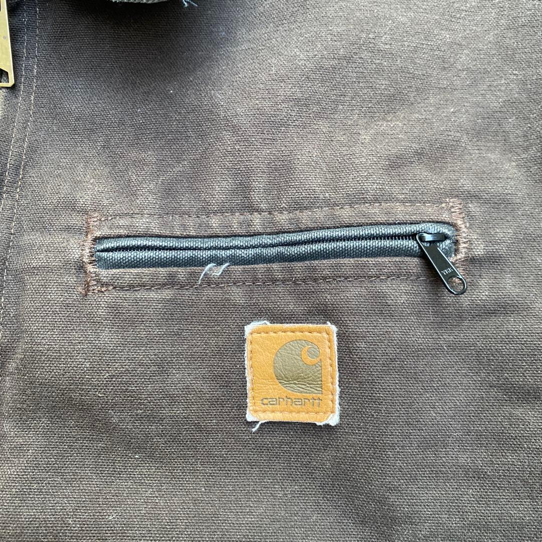 美品！ Carhartt カーハートデトロイトジャケット レアJ97 DKB短い