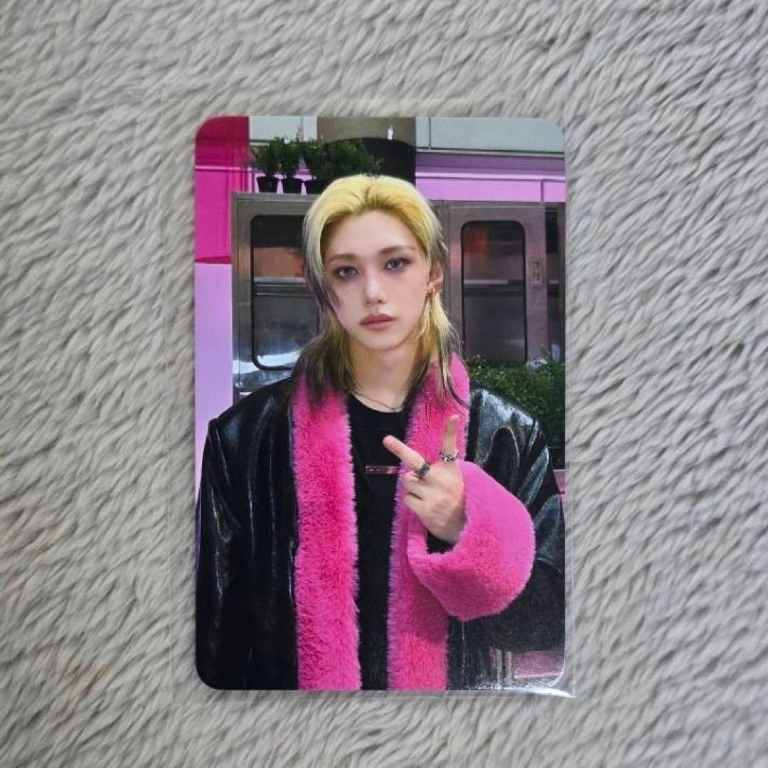 スキズ フィリックス リアルタッチ　QRトレカ DOIT 本国ポップアップ特典