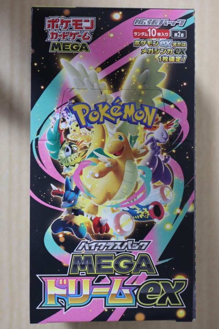 【シュリンク無し・未開封】ポケモンカードゲーム MEGA ドリームEX BOX