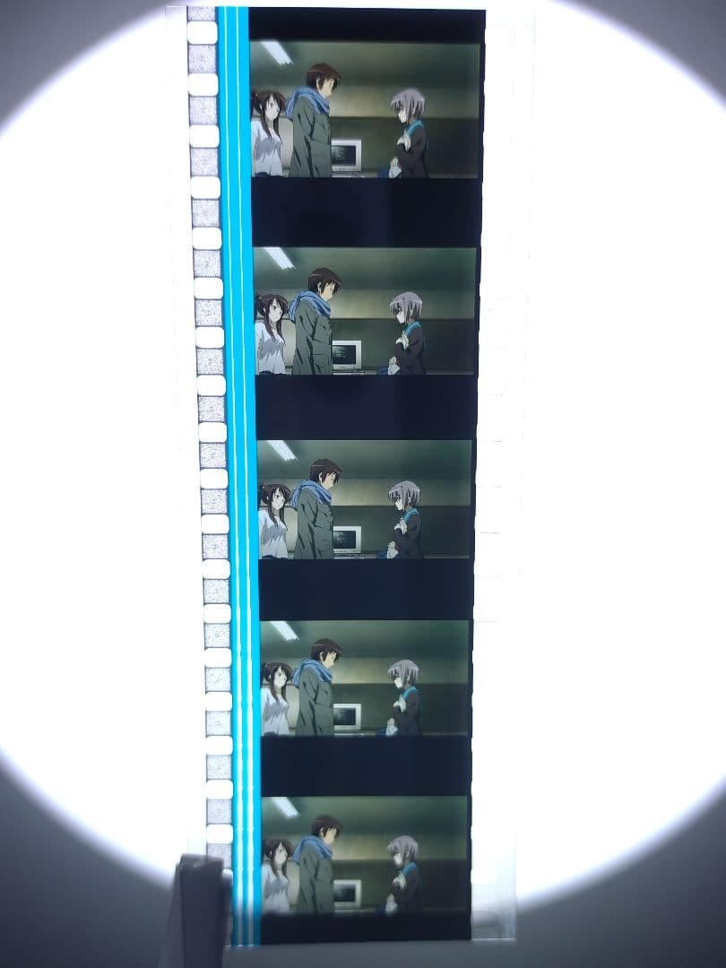 涼宮ハルヒの消失 入場者特典 復刻フィルムブックマーク 光陽園学院