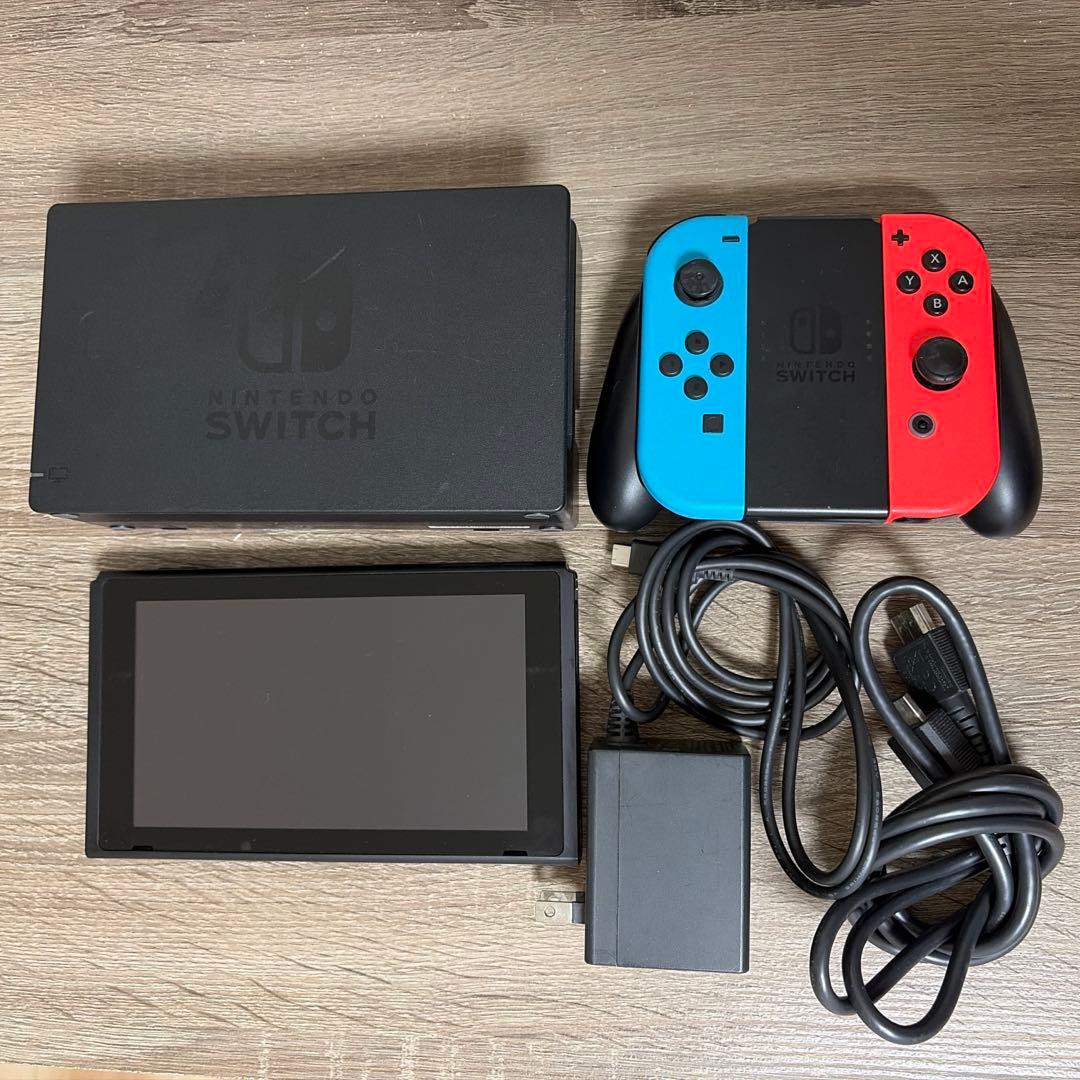 Nintendo Switch 本体 ドッグ グレー Joy-Con