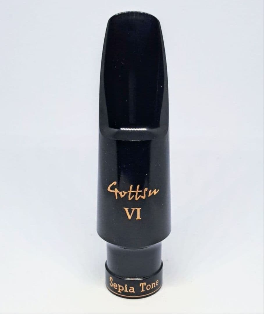 【試奏のみ】 Gottsu セピアトーンVIバリトンサックス マウスピース 7★