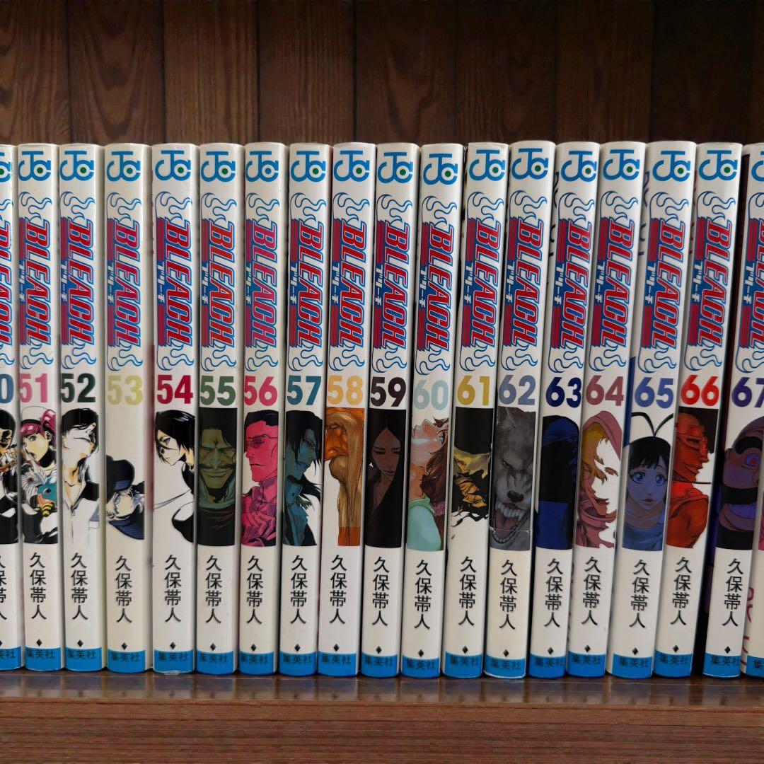 BLEACH ブリーチ 全巻セット 1〜74巻 初版数冊あり - メルカリ