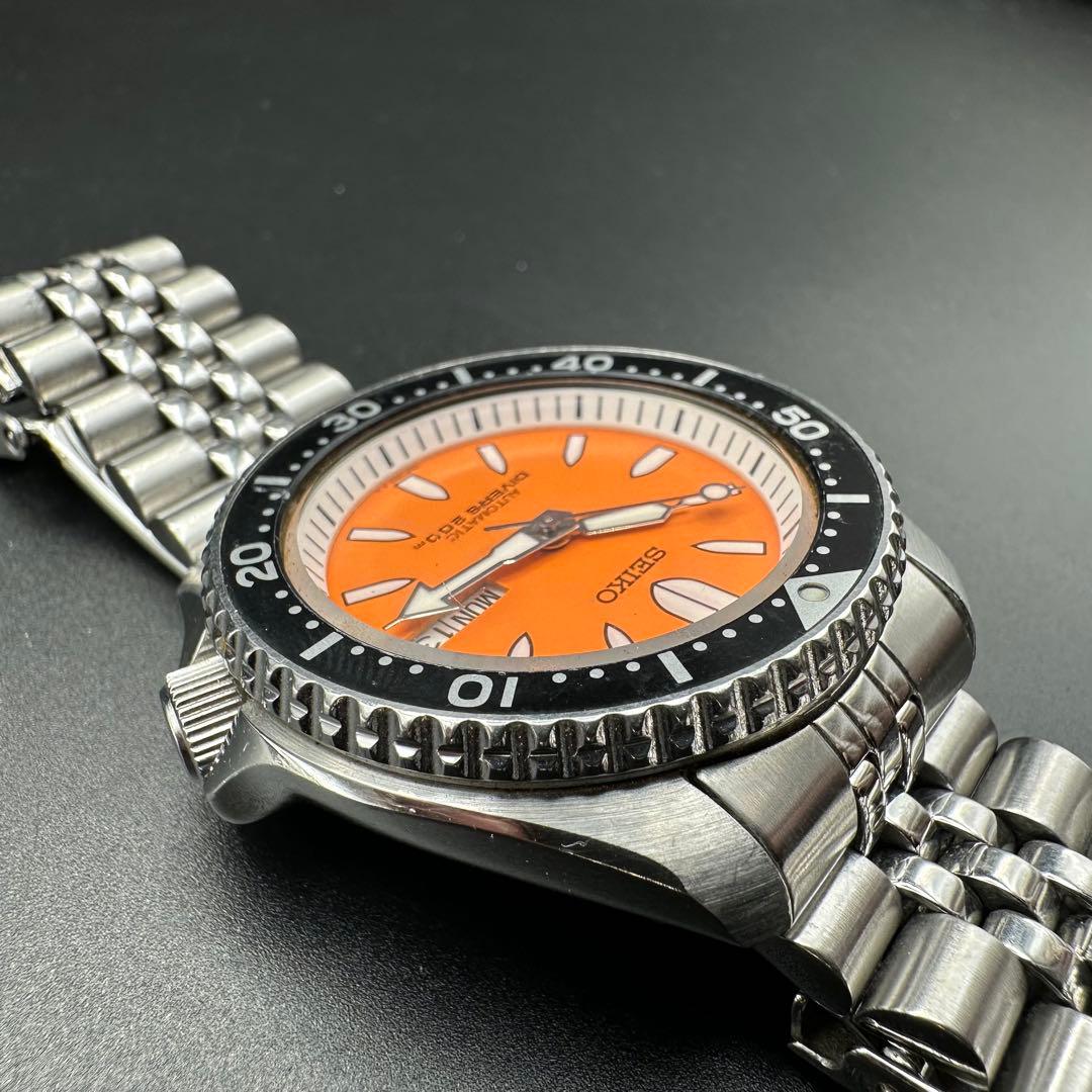Seiko 7S26-02K0 SKXA55 オレンジバレット ダイバー - メルカリ