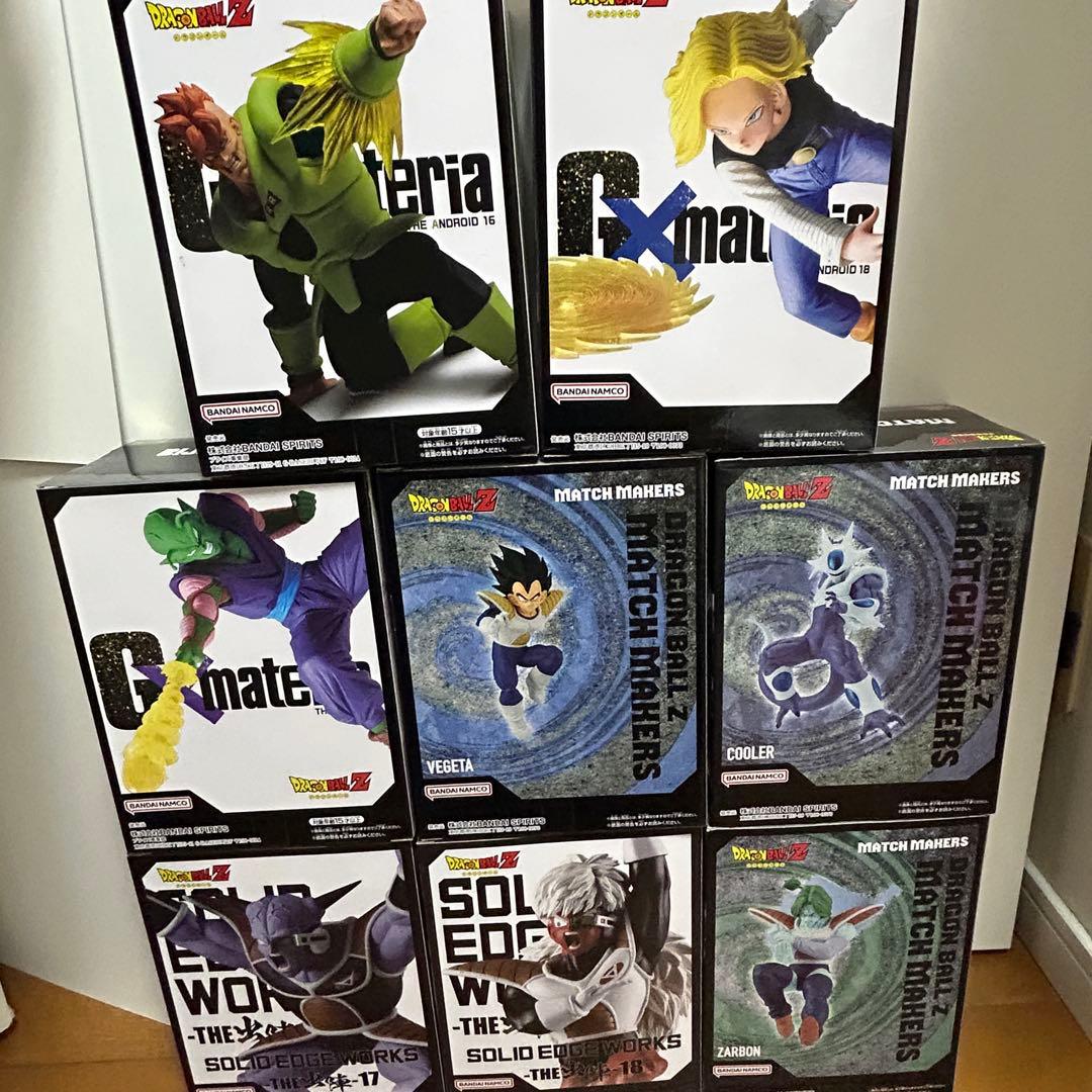 8点セット ドラゴンボールZ MATCH MAKERS まとめ フィギュア - メルカリ