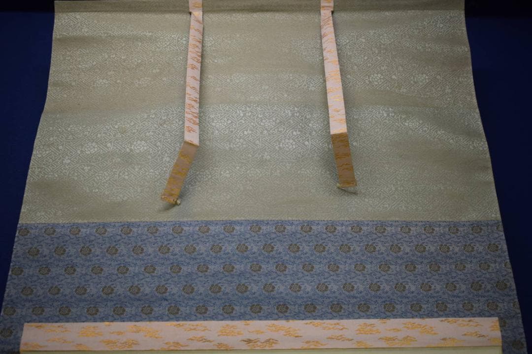 複製/尾形光琳/ツツジ図/躑躅図/横物/工芸/布袋屋掛軸HJ-980の通販はau