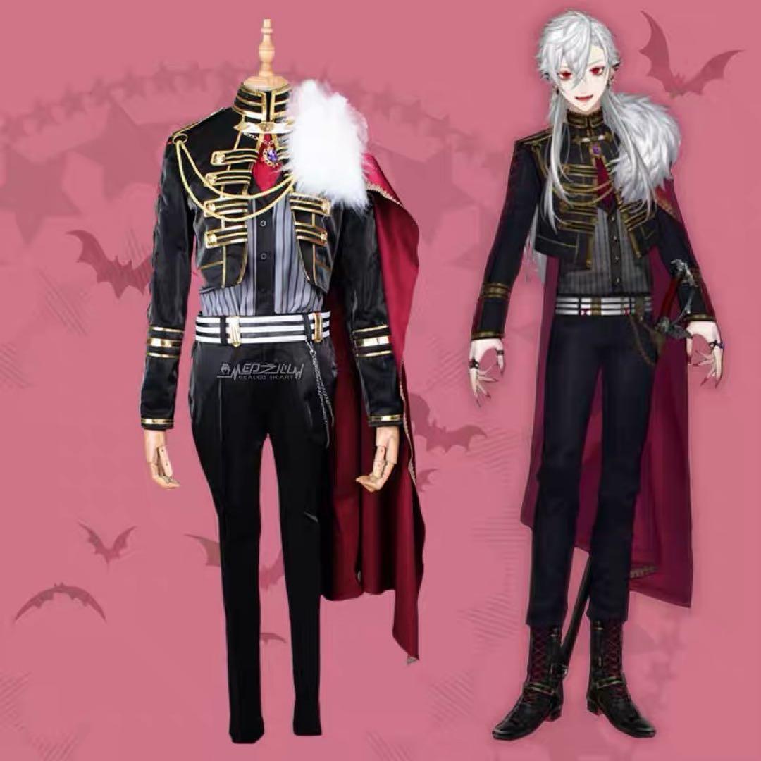 即日発送　にじさんじ　葛葉　つけ耳アクセ付き　ラグーザ　コスプレ　衣装　貴族衣装