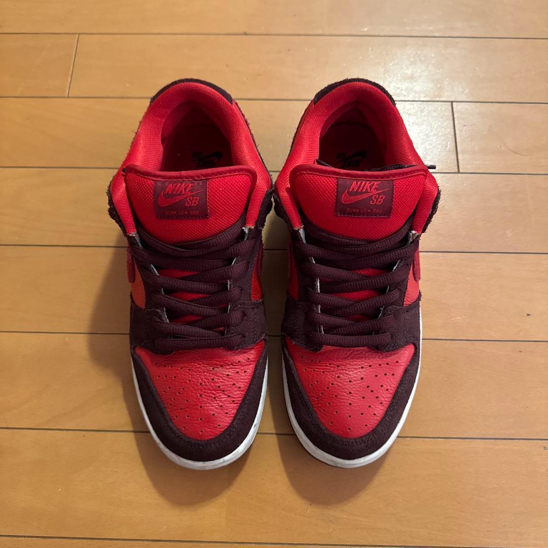 靴 NIKE SB DUNK LOW PRO Cherry 27cm