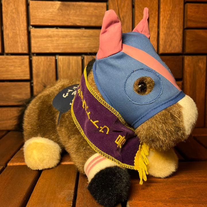 AVANTI製】メイショウドトウ avantiぬいぐるみアイドルホース 馬競馬