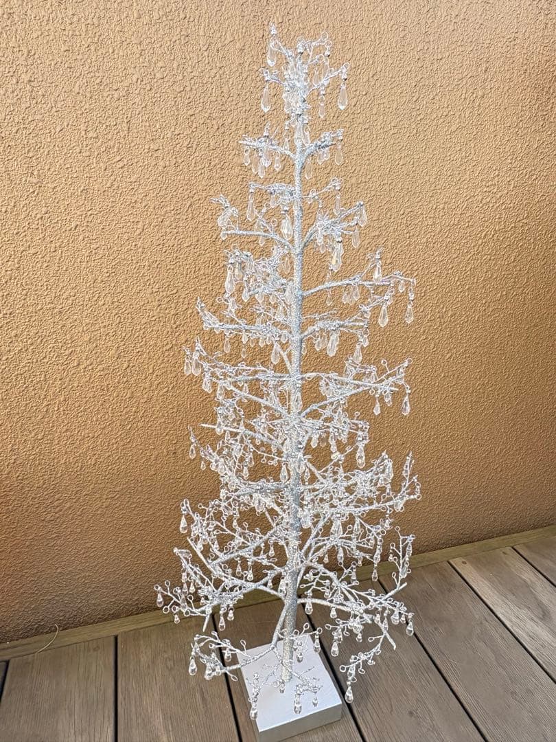 シルバークリスマスツリー 約77cm