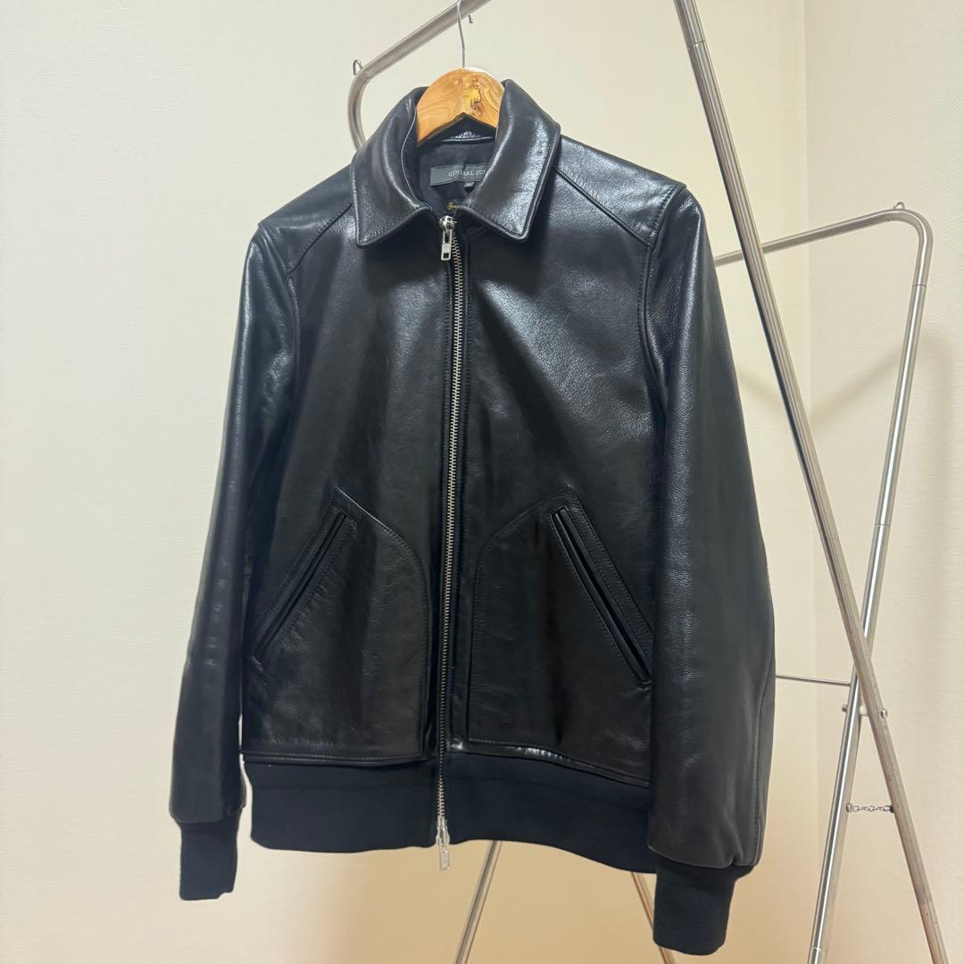 SHIPS シングルライダースジャケット SHIPS（シップス） 革ジャン ライダース SHIPS: ラムレザー シングル