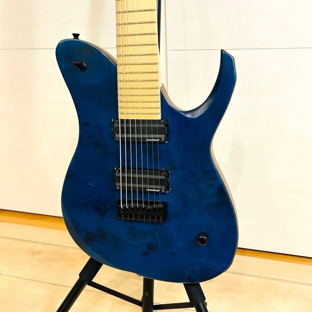 strandberg ピックアップ搭載 8弦ギター アルミトーン