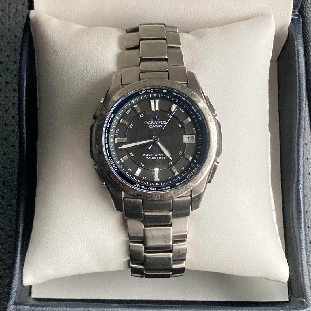 カシオ オシアナス OCW-T100TD-1AJF 電波ソーラー - メルカリ