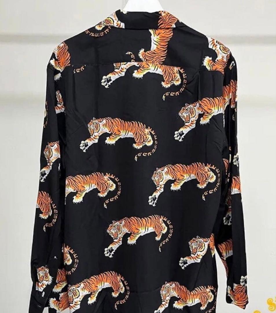 新品未使用 長袖 WACKO MARIA レーヨンシャツMサイズ